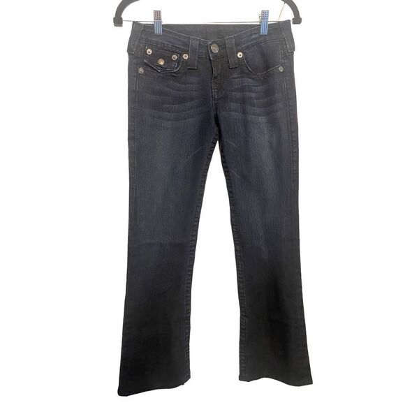 True Religion Bootcut Jeans in Dark Wash - Picture 2 of 9